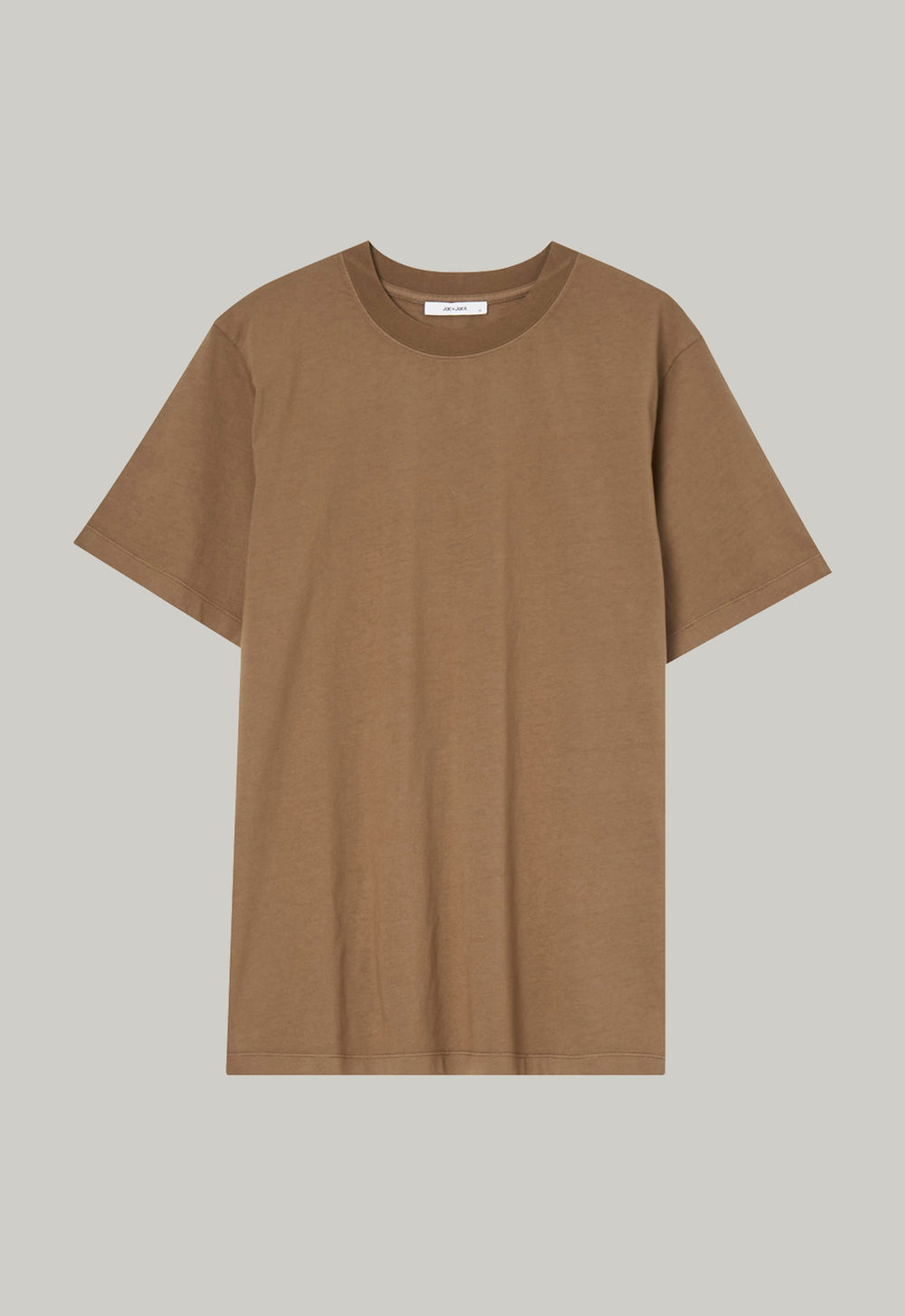 Jac+Jack MILLS COTTON TEE in Leatherette